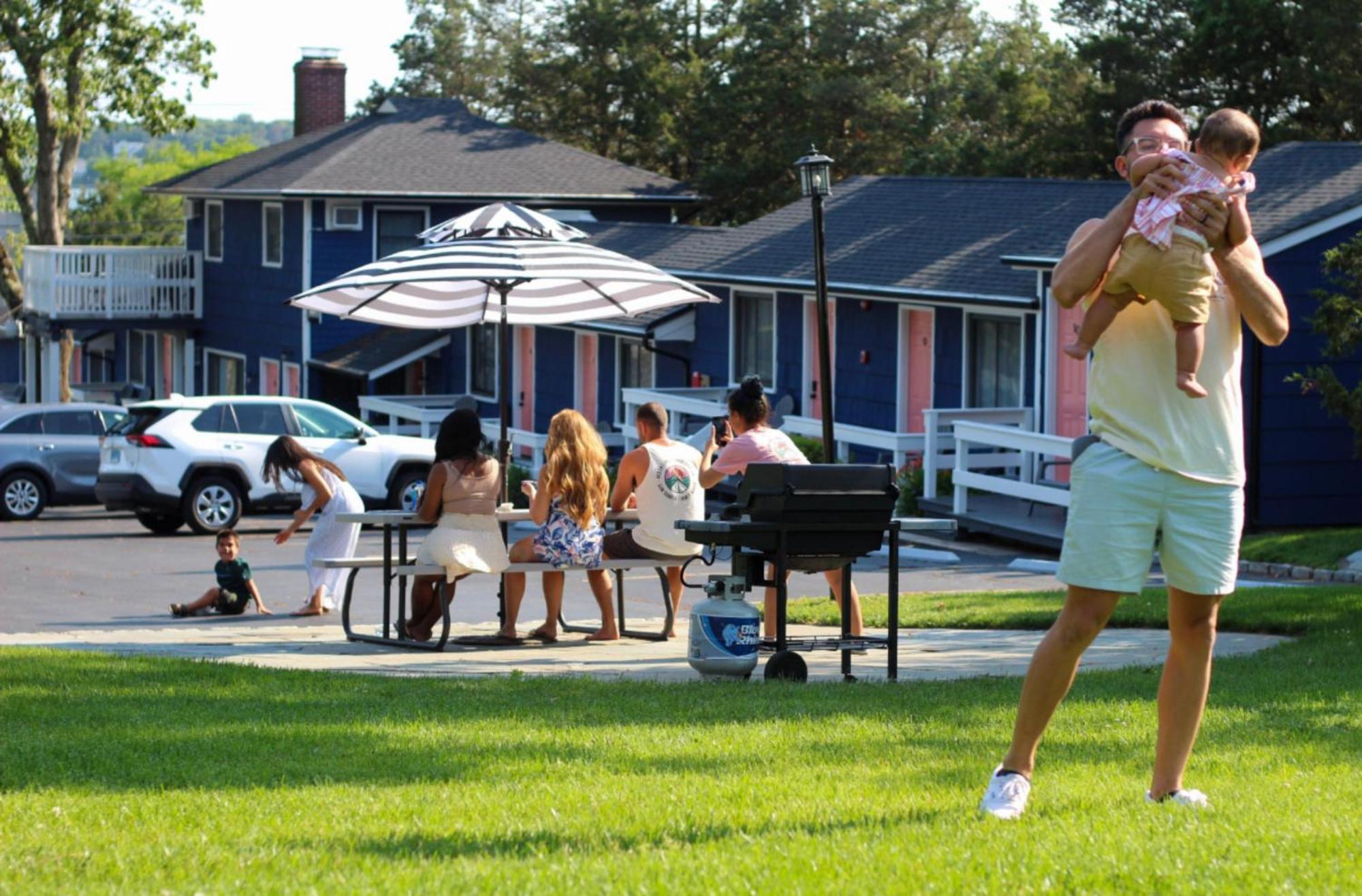 Ocean View Terrace Motel Hampton Bays Exterior foto